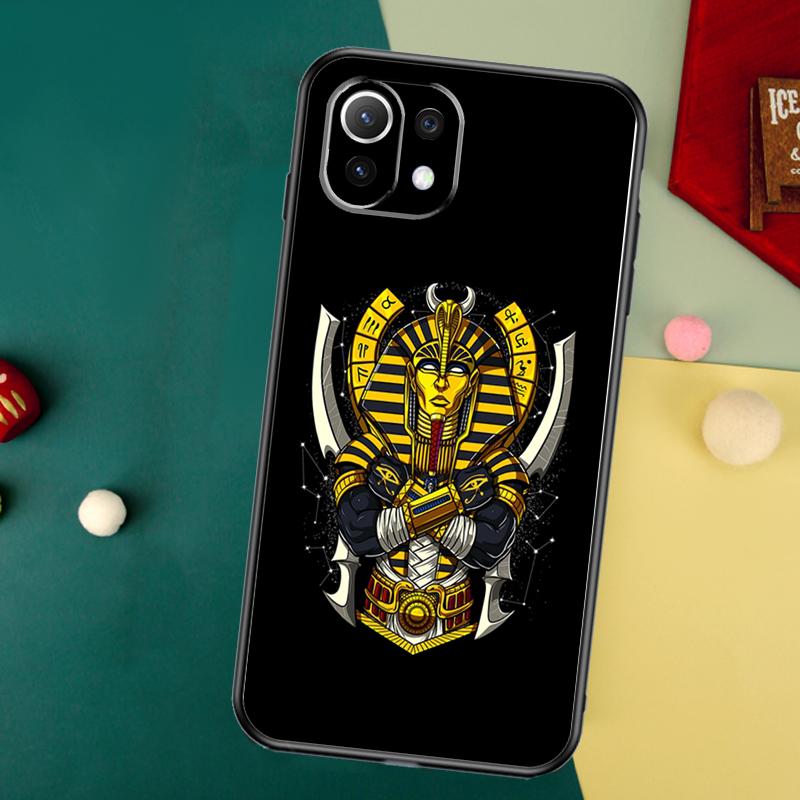 Egypt Nefertiti Anubis Ankh Case For Xiaomi 14T Pro 11T 12T 13T 13 14 15 Ultra POCO X7 Pro X3 X5 X6 M6 F5 F6 Pro Cover