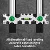 Professional Plumbing Tool Special Level Wrench Steel Multifunctional Wrench with Level Bathroom Faucet Plumbing