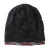Colored Winter Pullover Hats Cotton Velvet Ear Protection Hats Suitable for Outdoor Double-layer Stacked Long Tube Hats Unisex