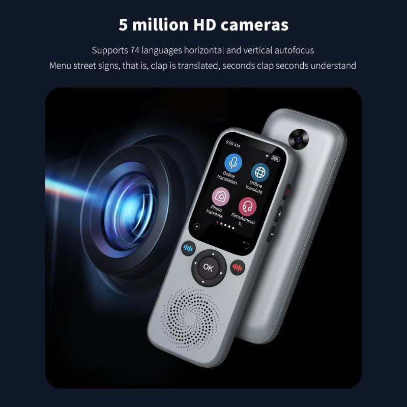 New S20 Language Translator Device Support 138 Real-time Language Translator Translation AI Translator with ChatGPT Translator for Students Learners
