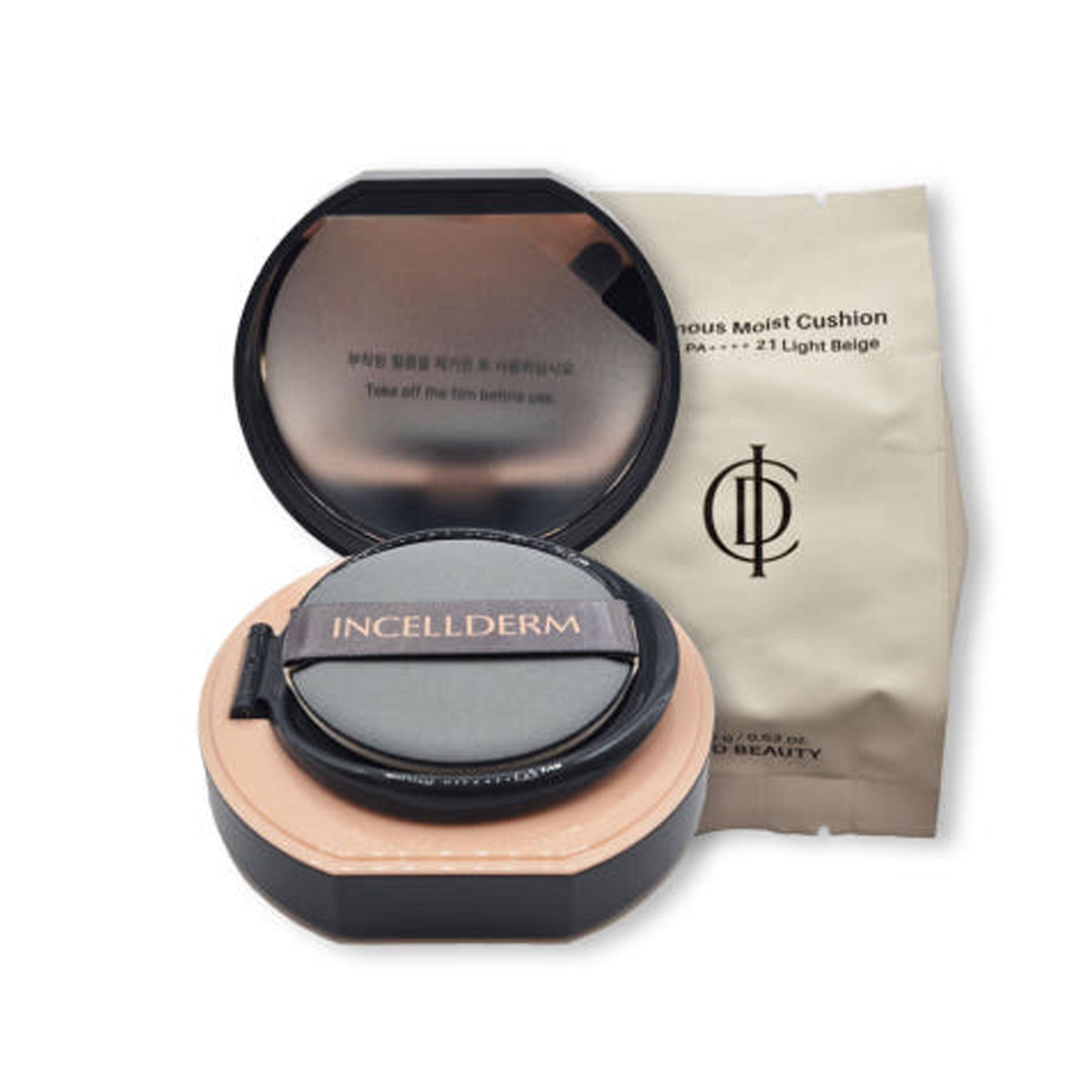 

Inselderm кушон с хорошим покрытием, ампульный продукт Radiant Cotton + сменный блок, Нет. 23 Натуральный бежевый, 1 шт.