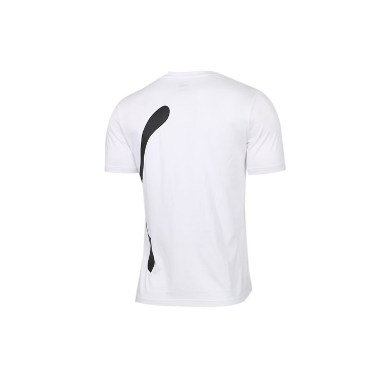 Puma Classic  Cougar Short Sleeve T-Shirt Men Tops White 844614-02