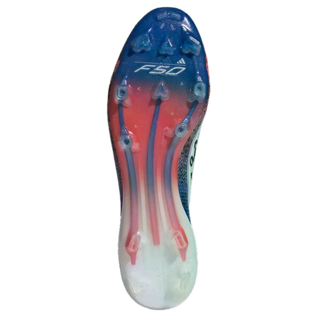 Son Heung-Min X Adidas Adizero F50 Elite Laceless FG TAEGEUK7 Unisex Sneakers White Cloud-White Core-Black JQ5071