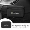 Self Adhesive Car Side Door Storage Pocket Sticky Organizer Bag For Alfa Romeo Giulietta GT 159 147 156 Mito Brera Giulia Spider kjn456