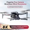 2026 K818 Max Drone 8K 5 Cameras Aerial Photography HD Camera Professional Brushless Motor 360°Obstacle Avoidance Folding 5G WIFI Quadcopter RC UAV