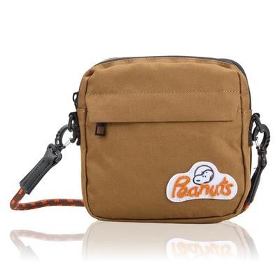 Mini Sac Bandoulière Carré Imperméable Snoopy, Kaki (SPZ-3348)