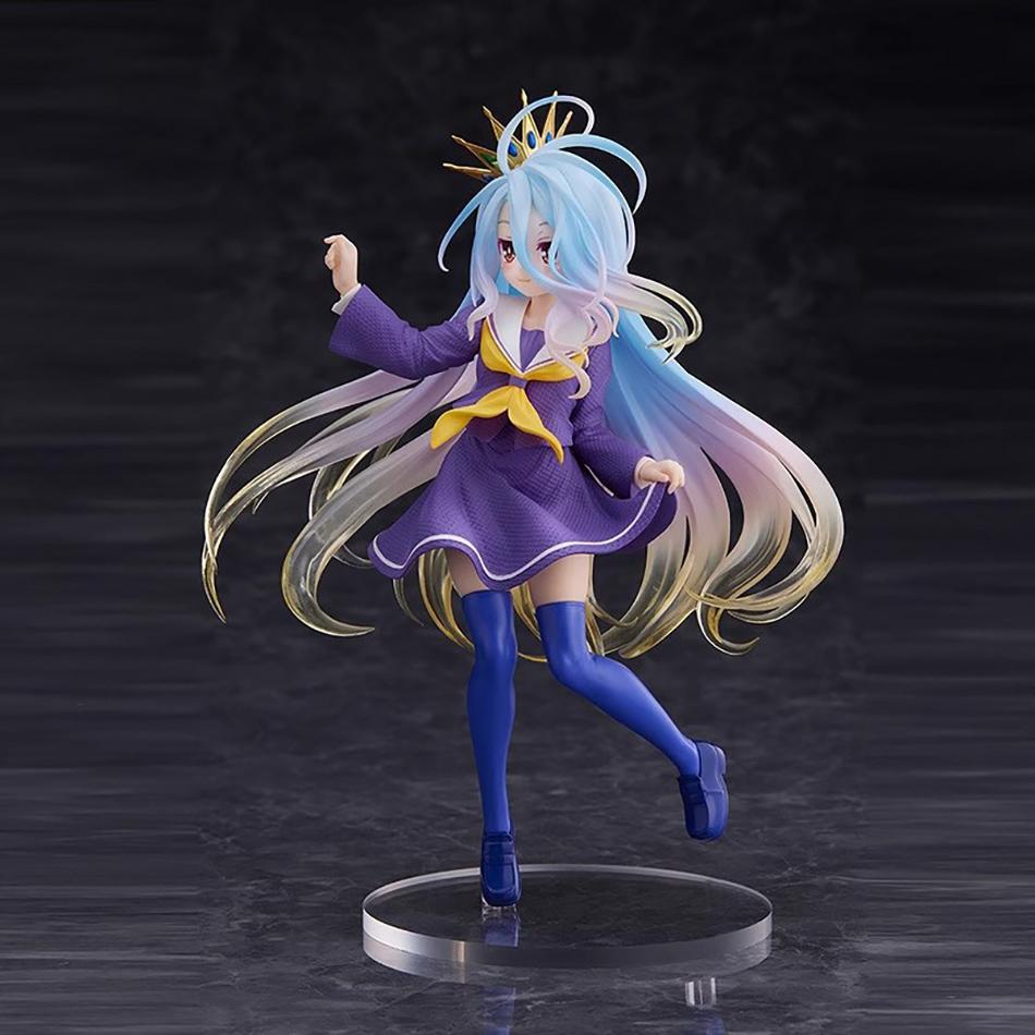 19CM Anime NGNL No Game No Life White "Figure Anime PVC Anime Action Figures Model Collection Ornament Anime Model Toys Gifts