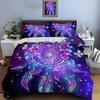 Fantasy Dream Catcher Print Bedding Set Duvet Cover 1 Duvet Cover 1/2 Pillowcases Adult and Kids Bedding Set Luxury