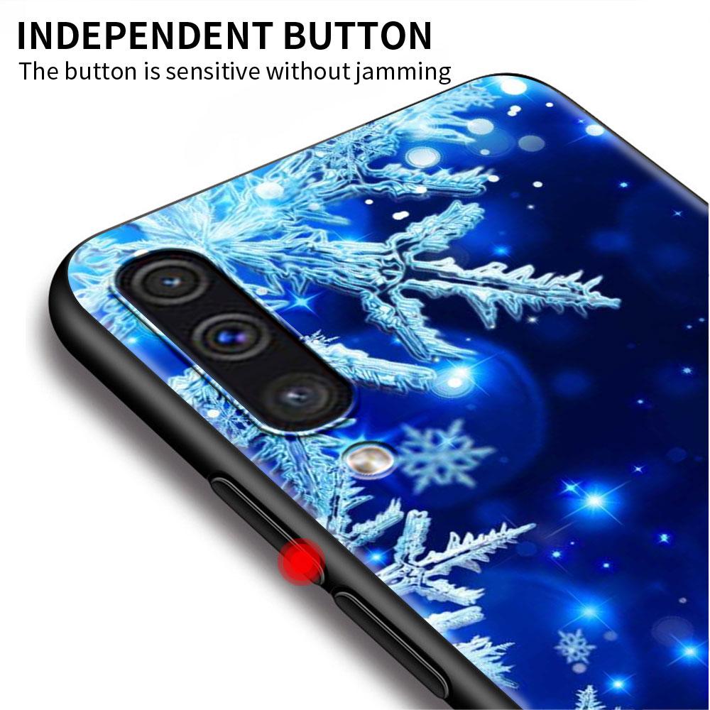 Snow White Snowflake Case For Samsung Galaxy Note 20 Ultra 10 Plus Lite 9 8 A50 A70 A30 A20e A20 A40 A10 A10e A60 Phone Cover