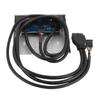 Floppy Drive Front Panel USB 3.0 Front Panel Hub 3.5 Inch 19 Pin To USB3.0 HD Sound Interface Panel for Computer Cases
