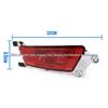 Compatible with 2012-2018 Land Rover Range Rover Evoque Rear Bumper and Brake Lights (LR025149, LR025148).