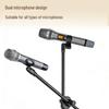 Universal Retractable Microphone Tripod for Live Streaming, Stage Performance & Mobile Phone
