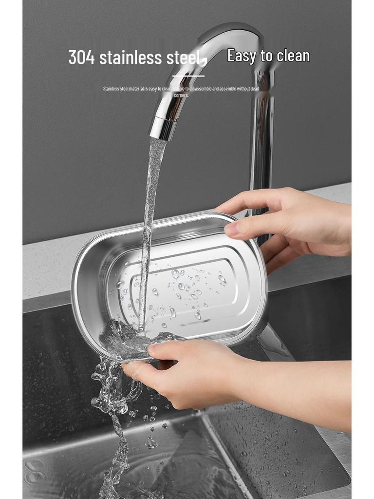Silent Stainless Steel Pet Water Fountain and Feeder