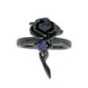 Niche Design Rose Faucet Star Opening Ring, Cold Wind Exquisite Ring Set For Women