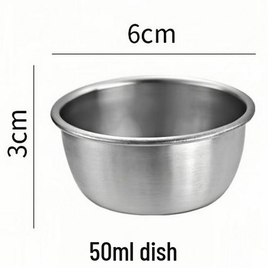 304 Stainless Steel Sauce Container with Silicone Lid, Sealed, for Outdoor Use and Seasoning.