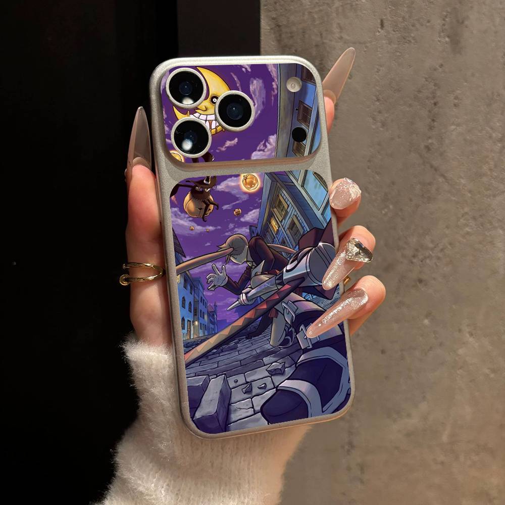 

Anime Soul E-Eater For iPhone 17 Pro 17 Pro Max Back Skin Sticker Protective Decal Wrap iPhone 17 Pro