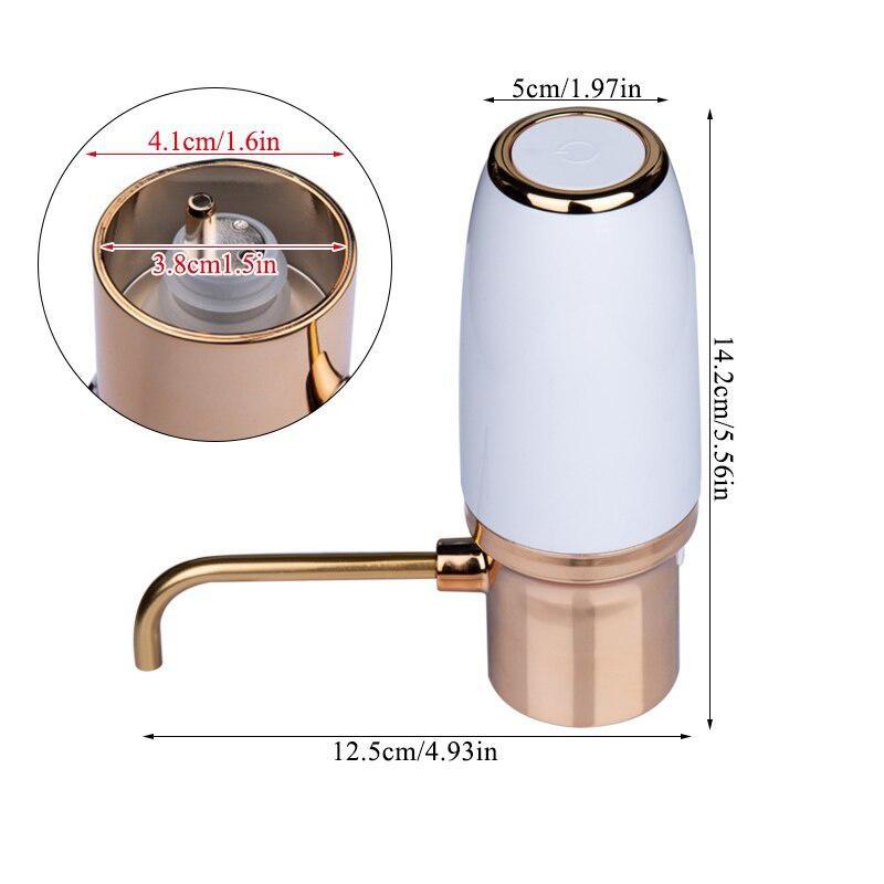 Portable Electric Wine Aerator Automatic Rechargable Wine Decanter for Dining