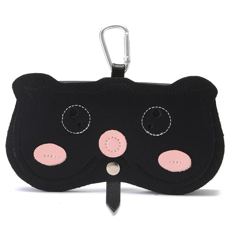 Kreslené pouzdro na brýle s motivem sov pro muže a ženy, přenosné, roztomilé, úložný box na sluneční brýle a brýle na krátkozrakost, cestovní ochranný organizér na brýle, dárek