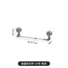 Suction cup towel bar non-punching retractable bathroom kitchen wall hanging rotatable towel rack slipper rack bath towel hanger