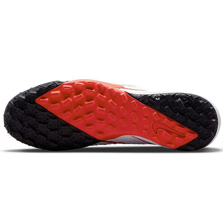 Nike Mercurial Superfly 8 Academy CR7 Round Toe Lace-Up Professional TF Soccer Shoes Unisex Soccer Shoes Black White Red DJ4683-600
