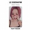 LE SSERAFIM CRAZY YES24 Official Photocard