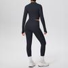 Women's Fitness Yoga Set: Shockproof Ribbed Tank, Zipper Jacket, High-Waisted Skin-Friendly Pants