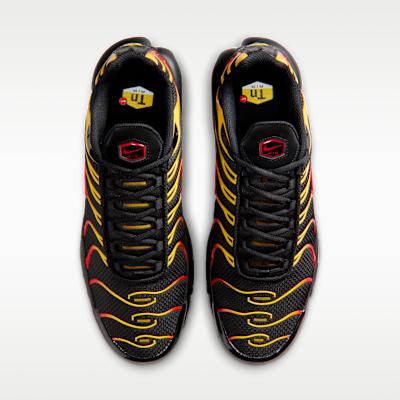 Nike Air Max Plus Black University Gold Red