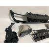 Mercedes W205 Sport Model C63 Style Rear Diffuser Tailpipe Upgrade for C180L, 200L, 260L AMG Exhaust.
