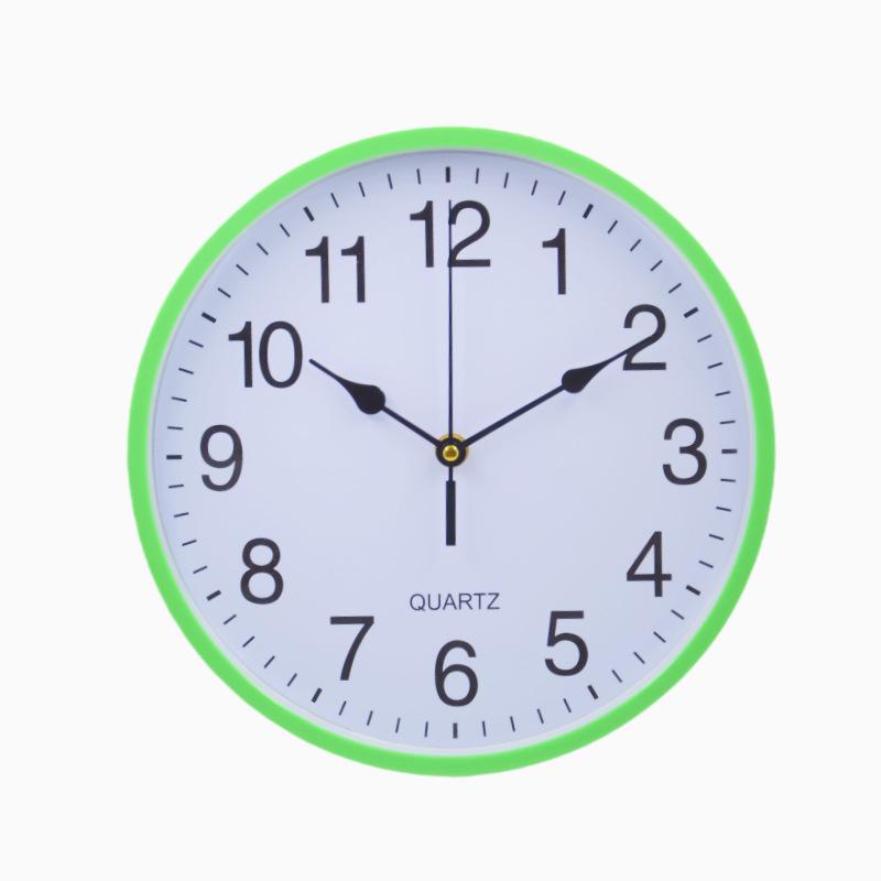 10-Inch clock, wall clock, living room home fashion silent clock, modern wall-mounted light luxury simple wall watch clock batch