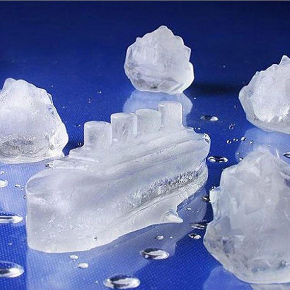 Cream Makers Gadgets Cake Mould Chocolate Titanic Shaped for Kitchen Silicone Mold Ice Cube Trays