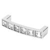 Crystal Handle Modern Simple Cabinet Door Diamonds Double Hole Handle Drawer Pull