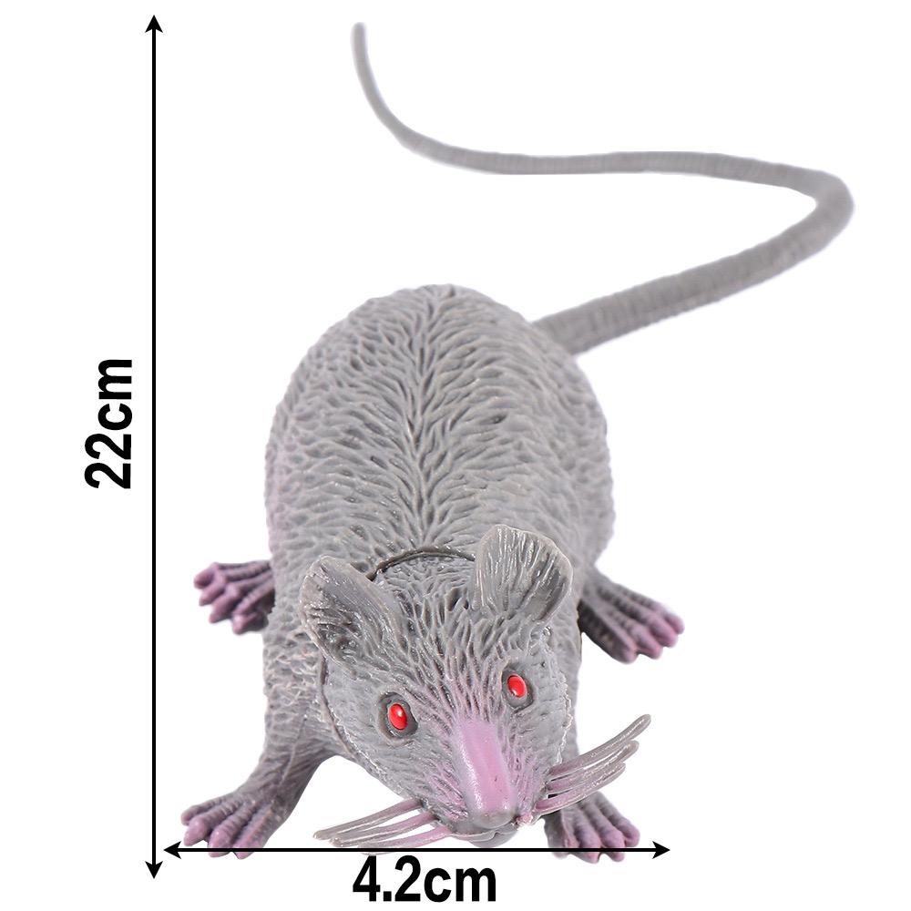 Practical Christmas Joke Prop Toy Tricky Fake Mouse Party Decor Mouse Model