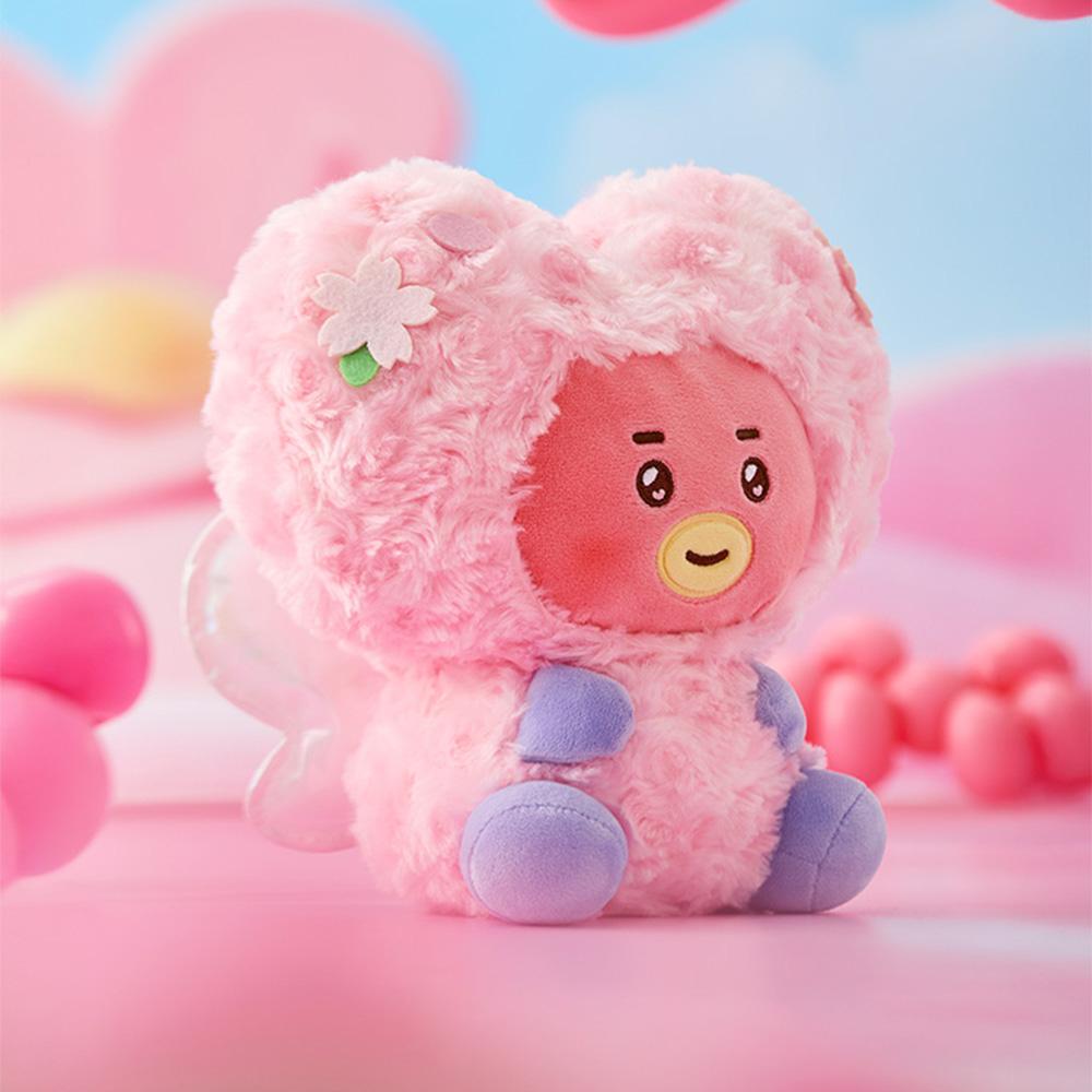 Adorable BT21 TATA BABY Spring Fairy Sitting Plush Doll