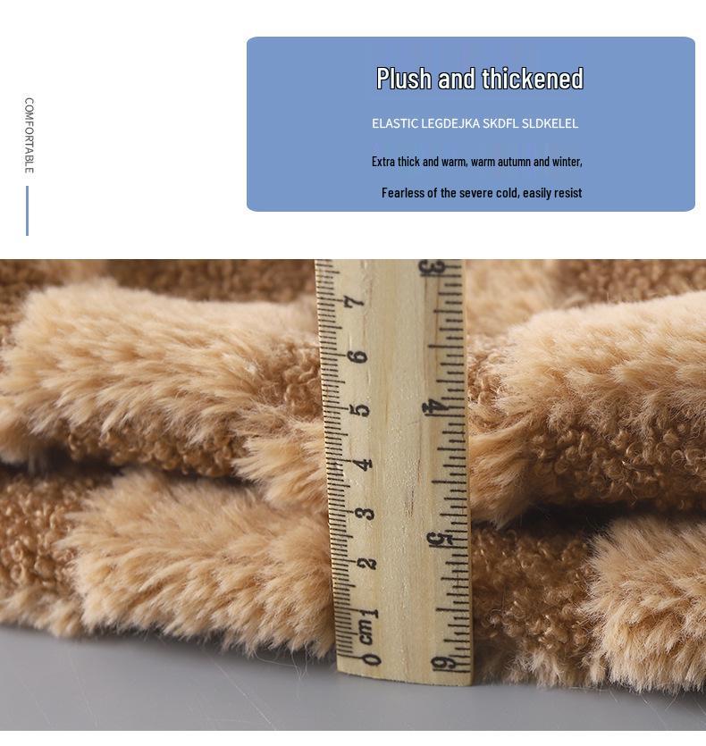 Kids' Fleece-Lined Zipper Cardigan: Warm Stand-Up Collar Jacket for Boys & Girls, Perfect for Fall & Winter