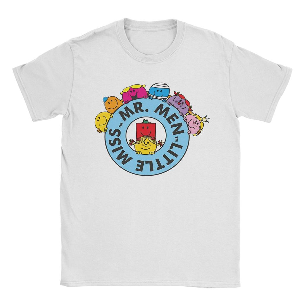 Mr Right Mr Men Little Miss TShirts for Men Women Awesome Cotton Tee Shirt Round Collar Short Sleeve T Shirts Adult Clothing