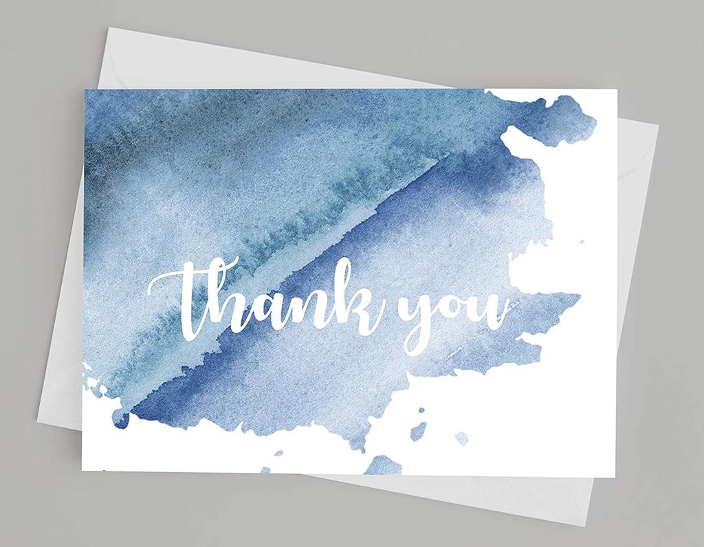 Darling Souvenir Wedding Thank You Card Greeting Cards With White Envelopes - 36