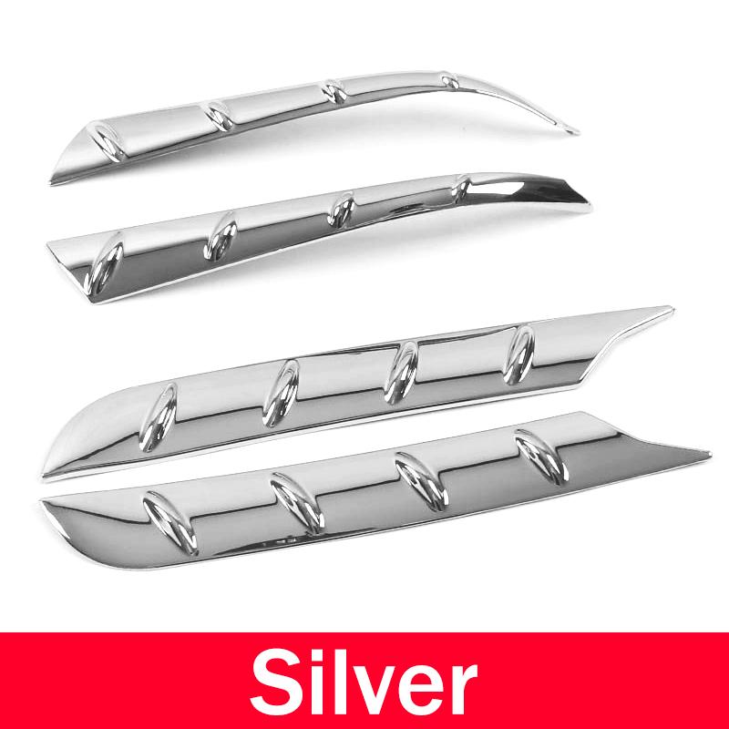For Toyota Highlander XU70 Kluger 2020-2024 2024 ABS Car Boot Lip Trim Rear Roof Trunk Spoiler Wing Tail Air Deflector Sequins