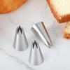 5Pcs 1M Cake Piping Tips, Cake Decorating Tips Seamless Icing Tipss Cupcake Piping Tipss Baking Tools for DIY Art