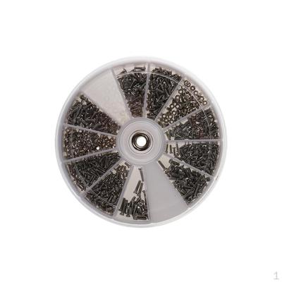 Kit di riparazione per assortimento di viti e dadi per ottici per occhiali da sole, occhiali da vista, orologi