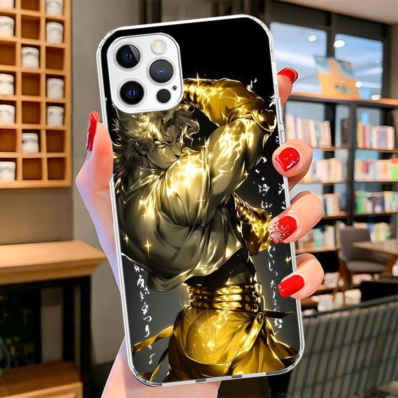 

JoJo Adventure Dio Diego Brando Cover Phone Case For iPhone 16 17 Air 15 14 Pro Max 16E Phone Case 13 Mini 12 11 7 SE 8 Print Pa iPhone 16 Pro