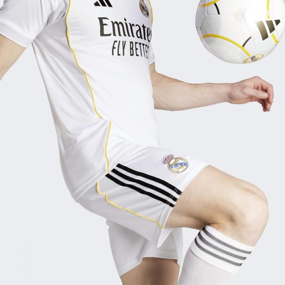 Adidas Real Madrid 25 26 Home Shorts Jj1926