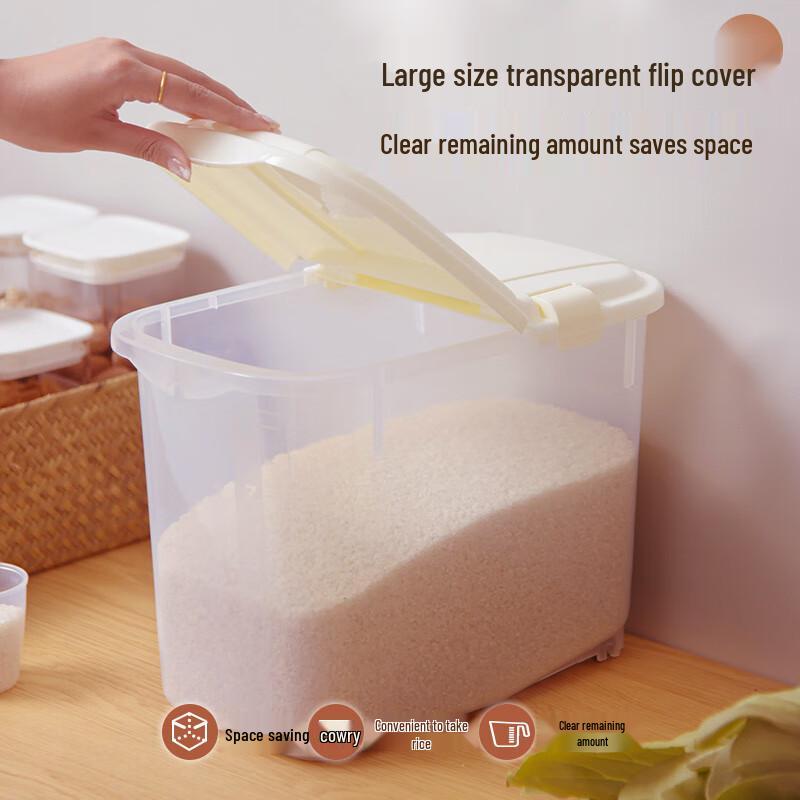 Xilong Sealed Rice Storage Container with Wheels