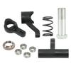 RC Steering Assembly Set Durable Wearproof Easy to Install RC Car Steering Set for ZD Racing 1/8 RC