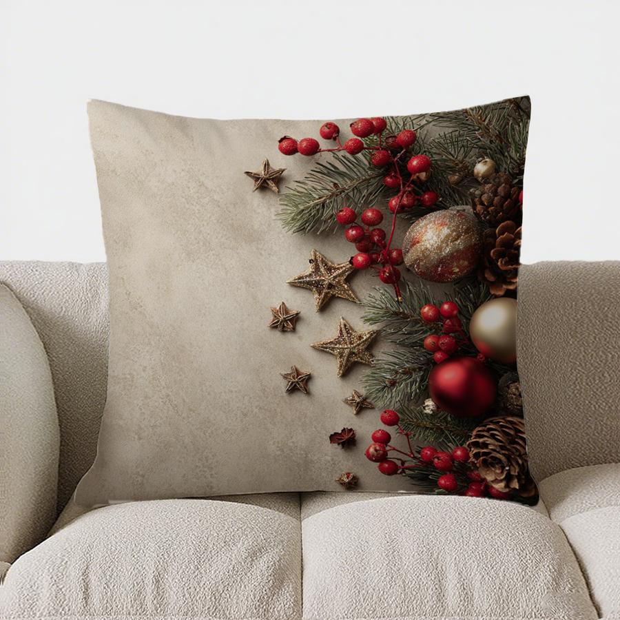 Heimdeko Rotes Muster Dekorative Quadratische Kissenhülle Muster Kissenbezug Geeignet Für Sofa Schlafzimmer Auto Kissenbezug