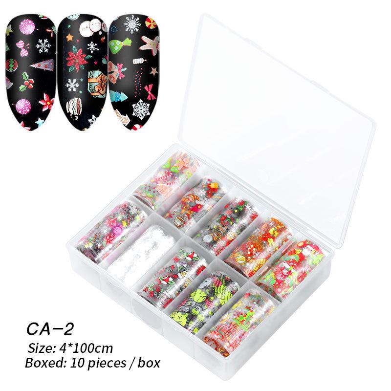 Nail Halloween Nail Art Star Sticker Set Nail Sticker Transfer Paper Christmas Nail Sticker