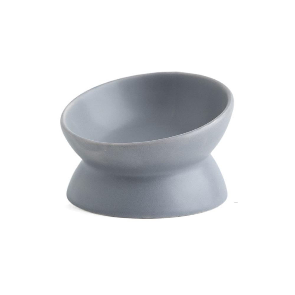 Protect The Cervical Cat Bowl Minimalist Ceramic Pet Bowl Dog Cat Food Bowl  Pet Supplies