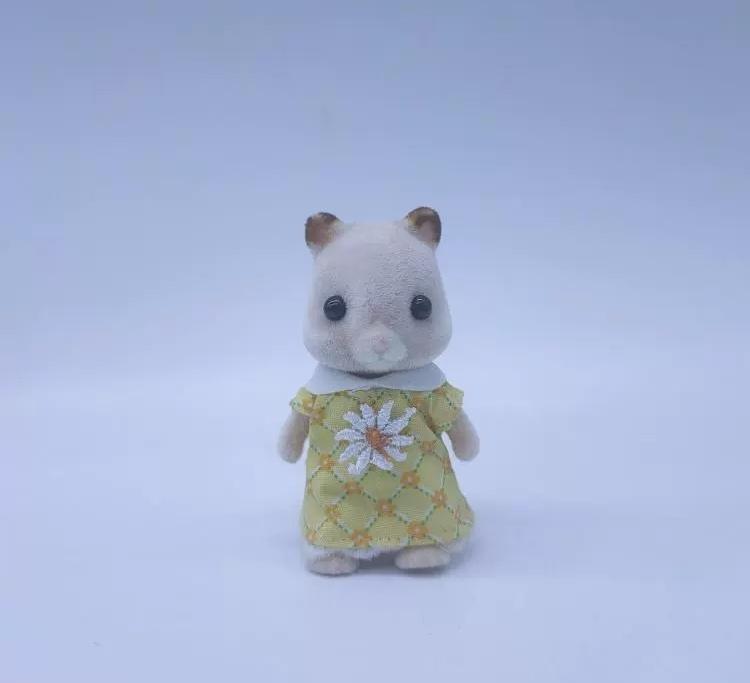 Non-Toxic 1Pcs Forest Animal Family 1:12 Dollhouse Furniture Mini Rabbit Bear Dog Cat Pets Dolls Figure Toy Dolls Kids Gifts