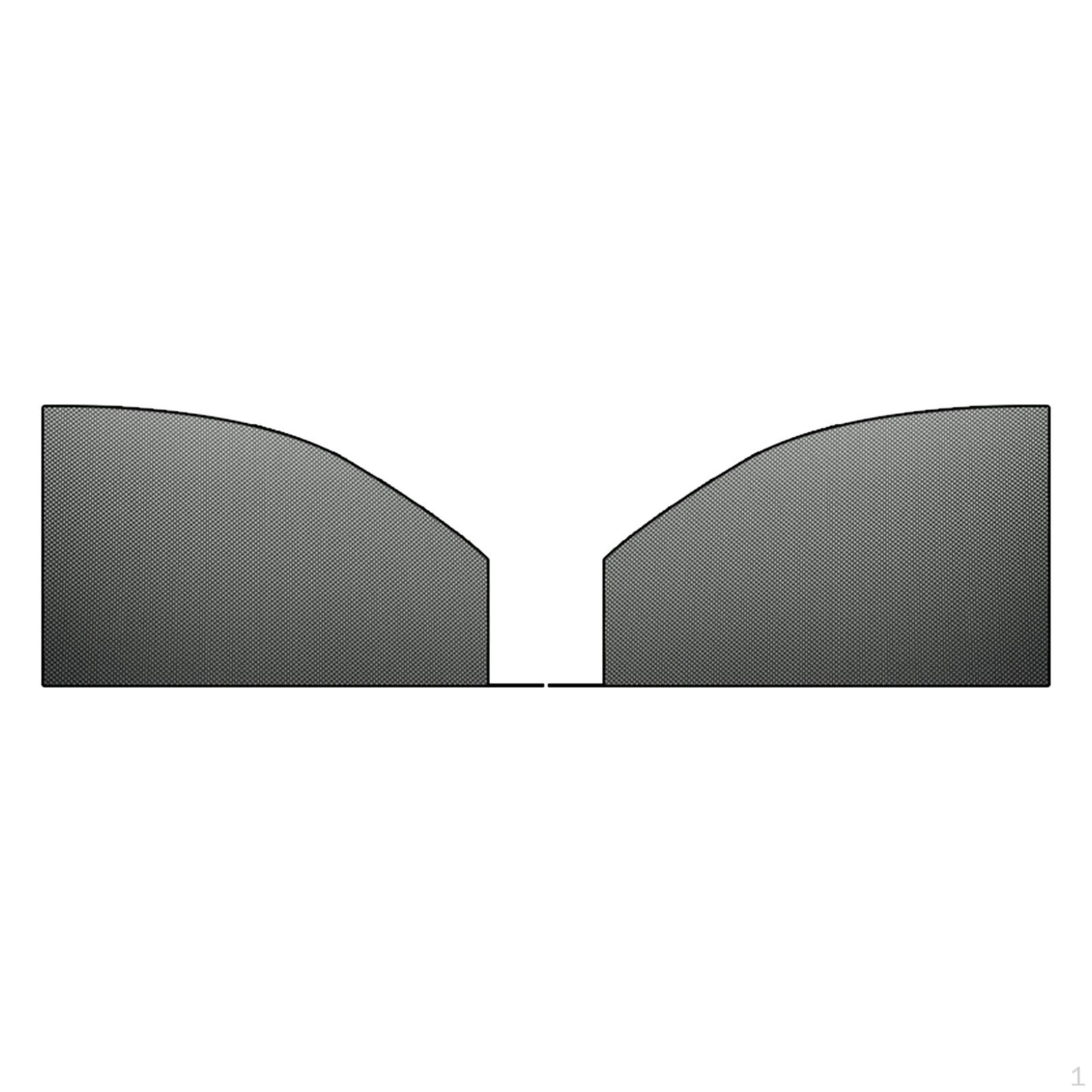 Car Window Mesh Sun Shade Curtain Ventilation UV Protective Styling Visor Sedan Front Window