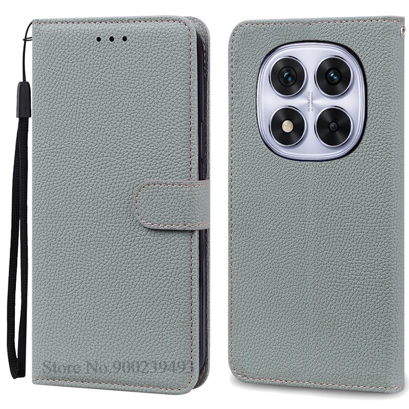 For Poco X7 Case Leather Flip Wallet Cover For Xiaomi Poco X7 5G Case Book Protective Cover For Poco X 7 PocoX7 Case Coque Funda