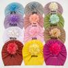 Cross-Border New Baby Hat: Flower, Comfortable & Breathable - Cute Children's Hat
